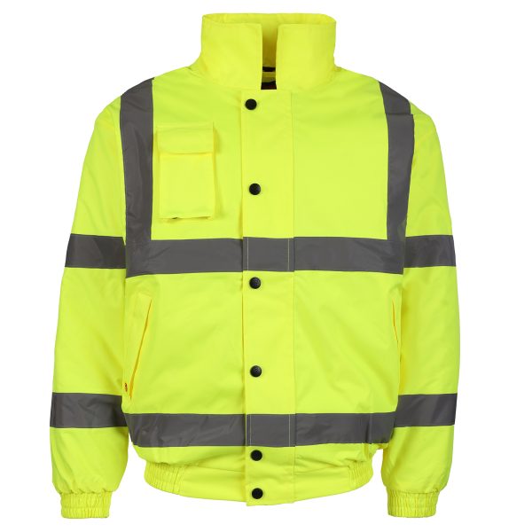 Hi Vis Bomber Jacket - Image 2