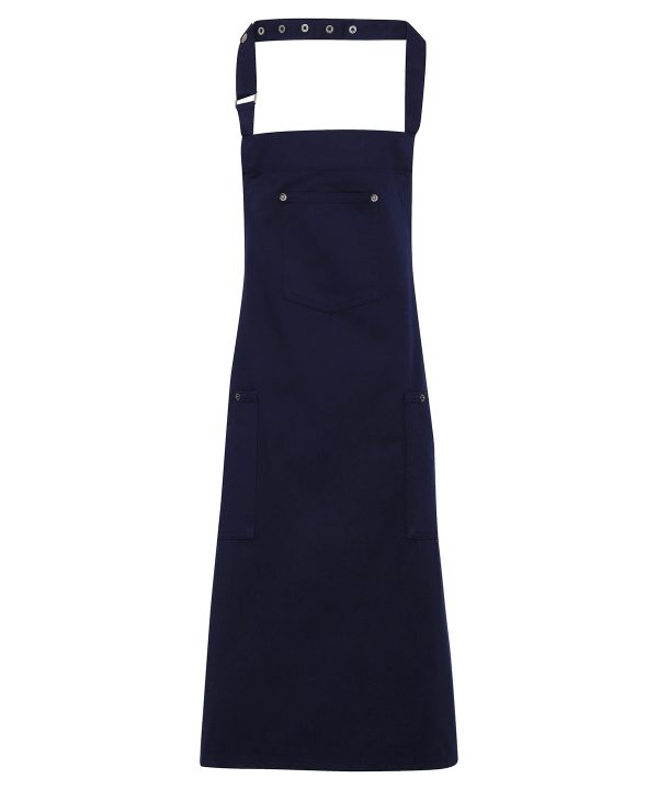 Premier Chino Cotton Bib Apron - Image 3