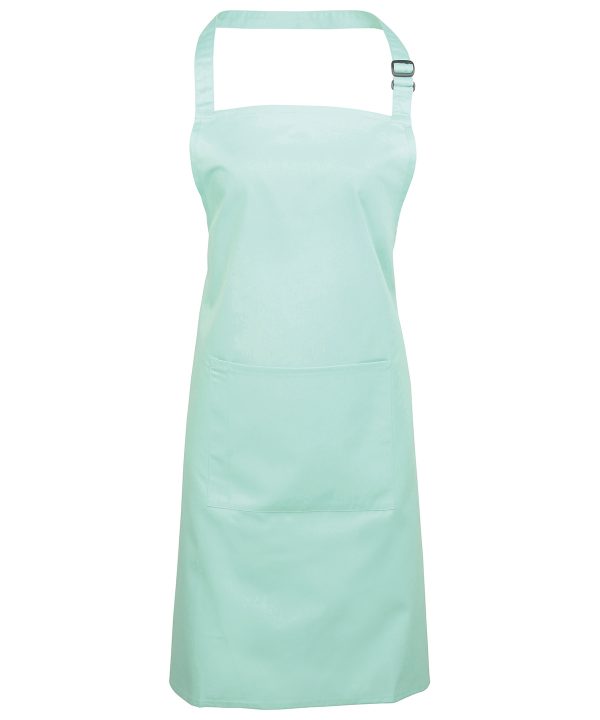 Premier Colours Bib Apron With Pocket - Image 2