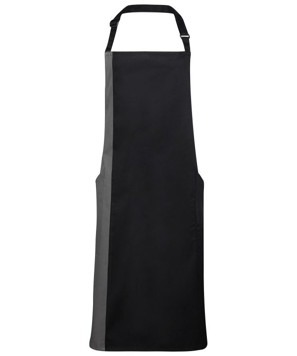 Premier Contrast Bib Apron