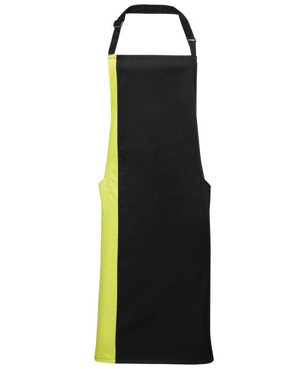 Premier Contrast Bib Apron - Image 3