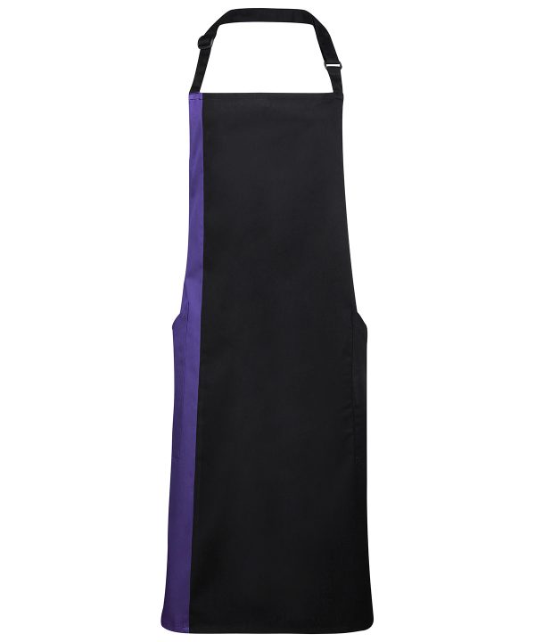 Premier Contrast Bib Apron - Image 4