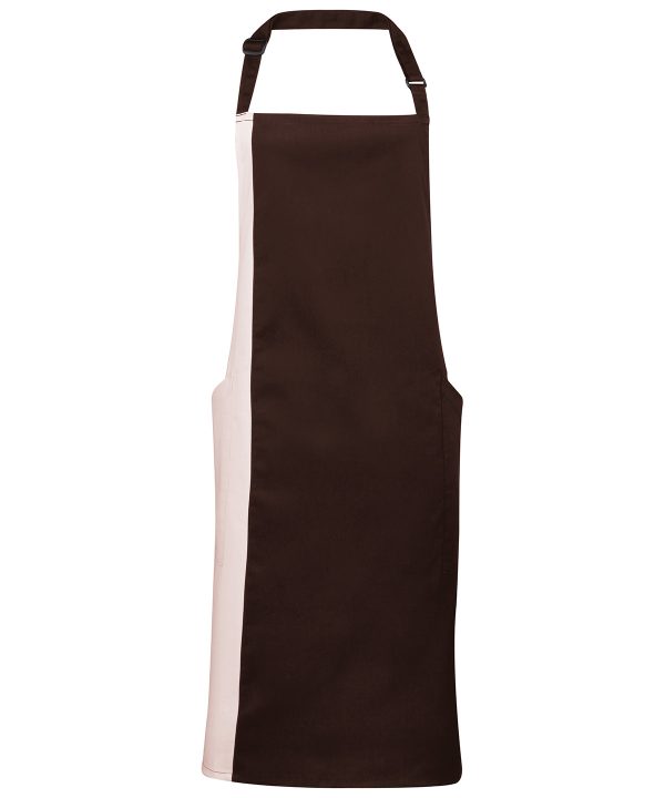 Premier Contrast Bib Apron - Image 7