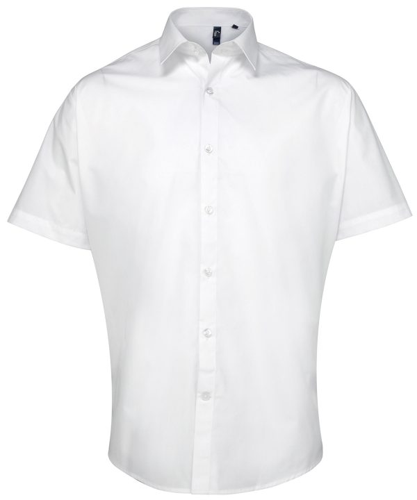 Premier Supreme Poplin Short Sleeve Shirt - Image 3