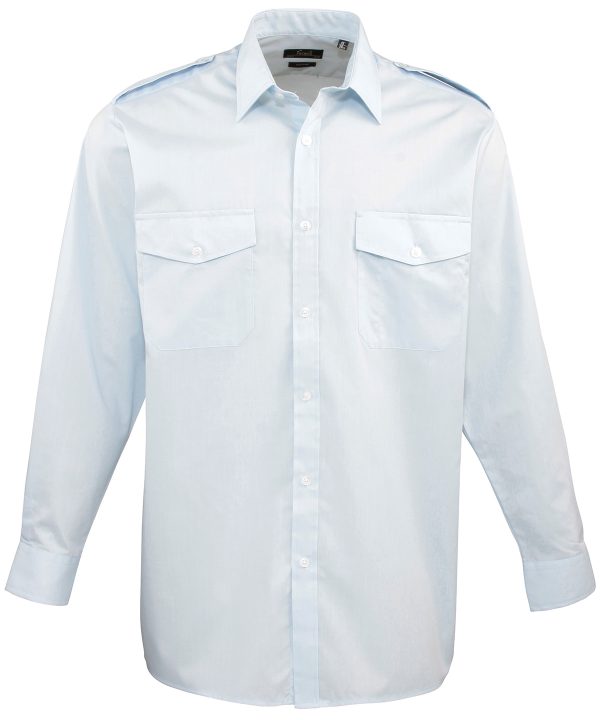 Premier Long Sleeve Pilot Shirt - Image 2