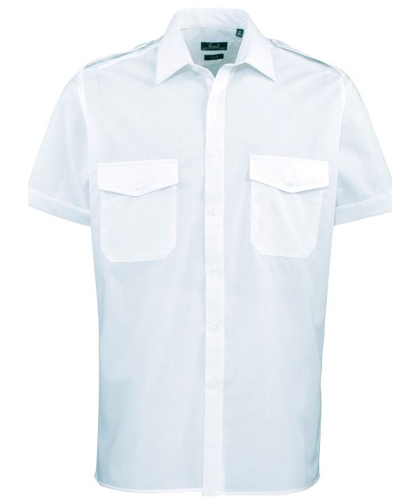 Premier Short Sleeve Pilot Shirt - Image 2