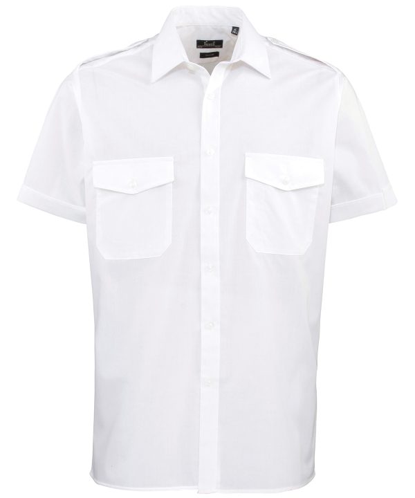 Premier Short Sleeve Pilot Shirt - Image 3