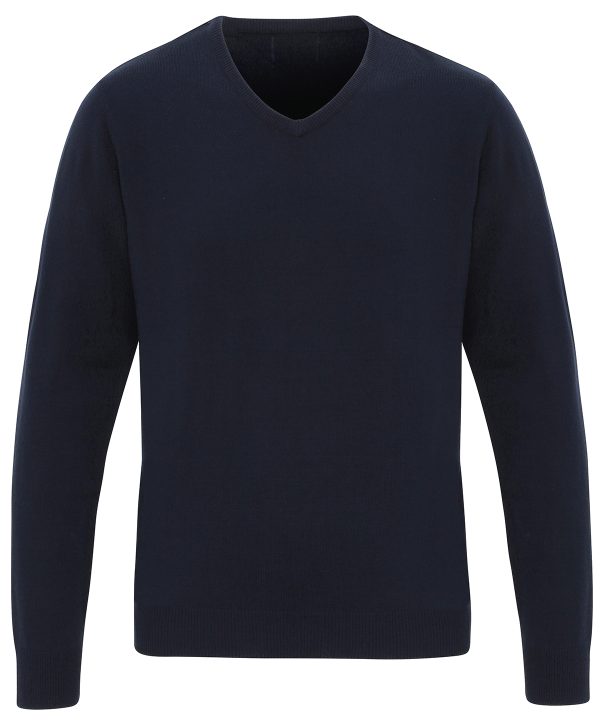 Premier Essential  Acrylic V-Neck Sweater - Image 2