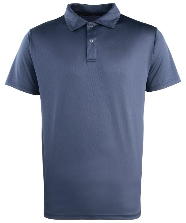 Premier Coolchecker Studded Polo - Image 3