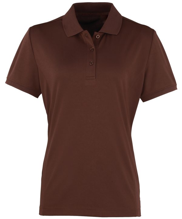 Premier Women`s Coolchecker Pique Polo - Image 4