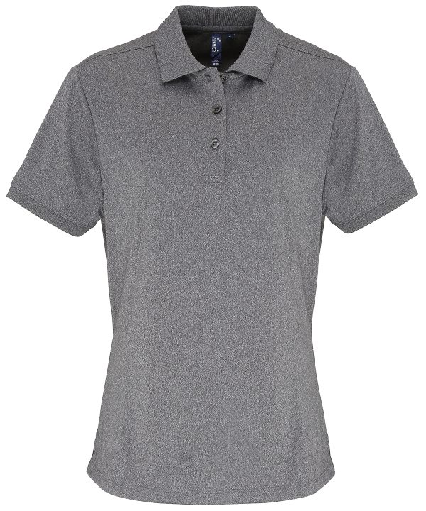 Premier Women`s Coolchecker Pique Polo - Image 7