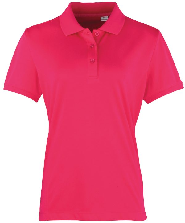 Premier Women`s Coolchecker Pique Polo - Image 8