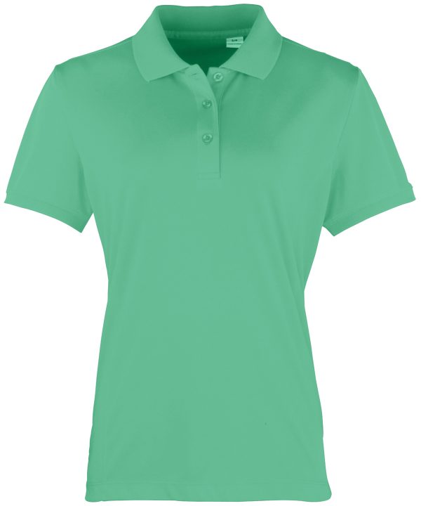 Premier Women`s Coolchecker Pique Polo - Image 9