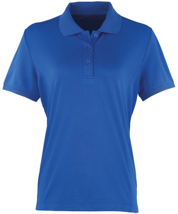 Premier Women`s Coolchecker Pique Polo - Image 15