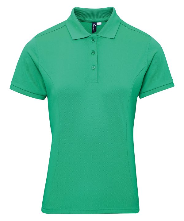 Premier Women`s Coolchecker Plus Pique Polo With Coolplus - Image 5