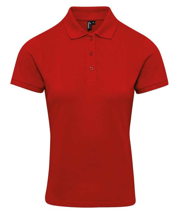 Premier Women`s Coolchecker Plus Pique Polo With Coolplus - Image 10