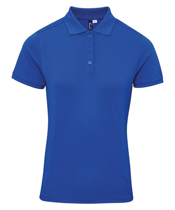 Premier Women`s Coolchecker Plus Pique Polo With Coolplus - Image 11