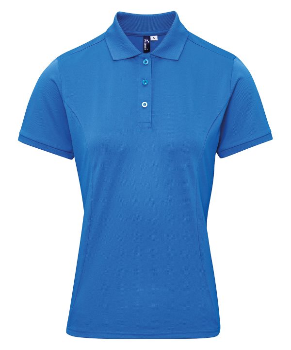 Premier Women`s Coolchecker Plus Pique Polo With Coolplus - Image 12