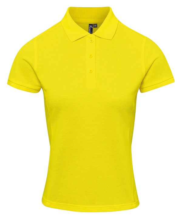 Premier Women`s Coolchecker Plus Pique Polo With Coolplus - Image 16