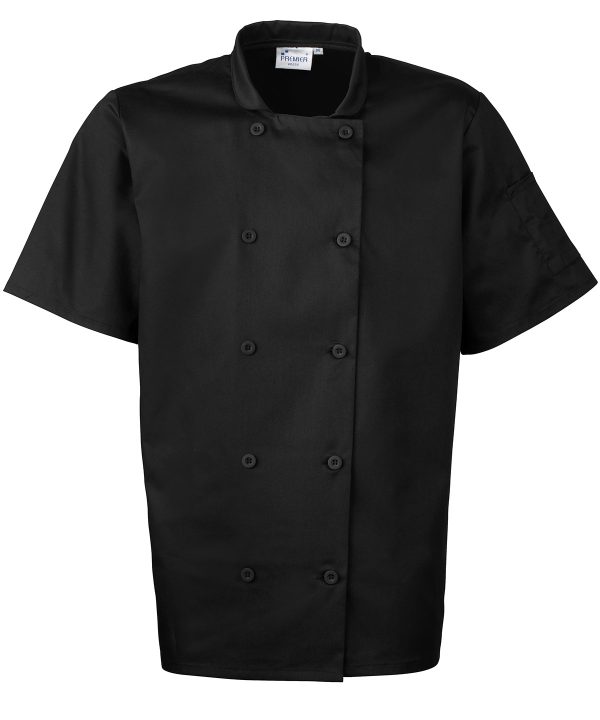 Premier Short Sleeve Chef`s Jacket