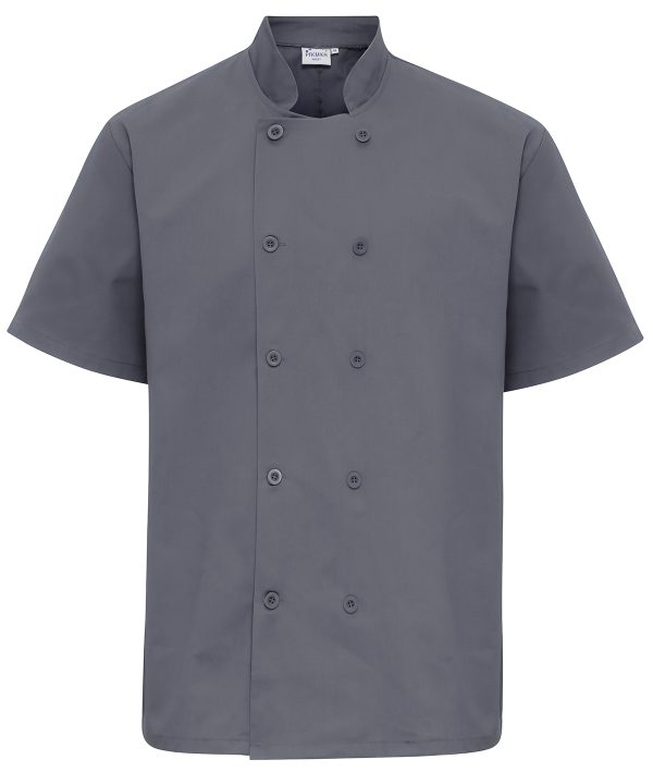 Premier Short Sleeve Chef`s Jacket - Image 2