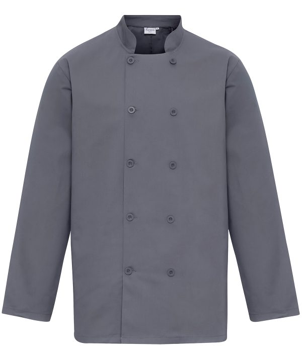 Premier Long Sleeve Chef`s Jacket - Image 2