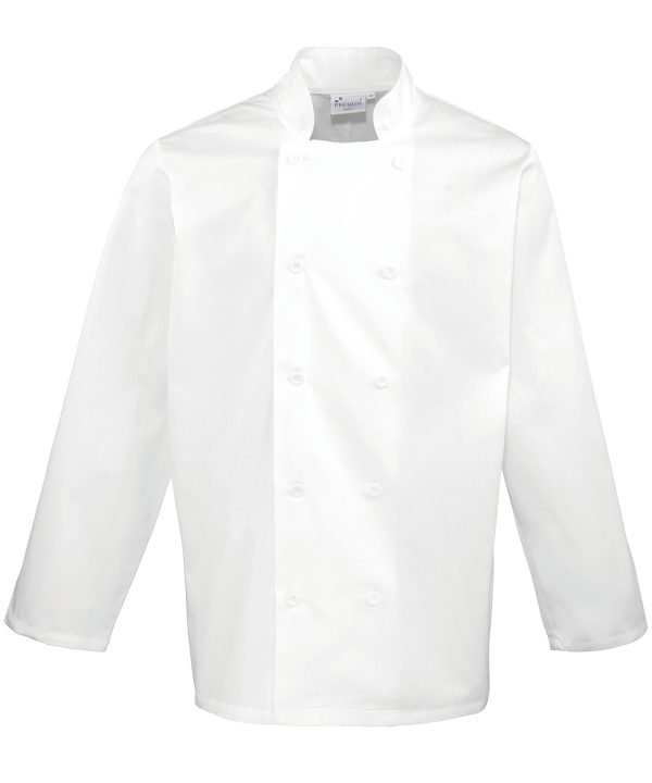 Premier Long Sleeve Chef`s Jacket - Image 3