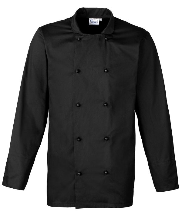 Premier Cuisine Long Sleeve Chef`s Jacket