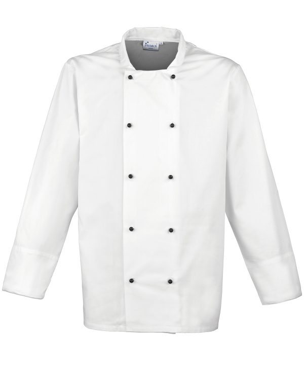 Premier Cuisine Long Sleeve Chef`s Jacket - Image 2