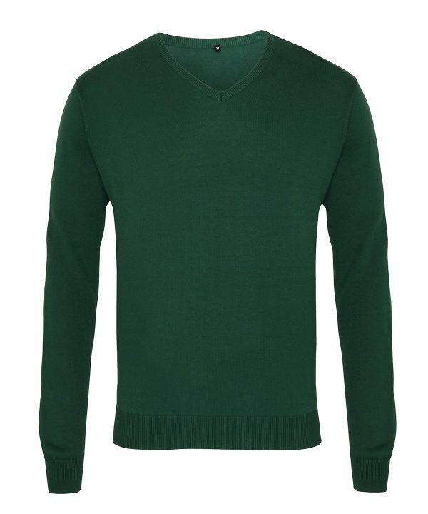 Premier V-Neck Knitted Sweater - Image 2