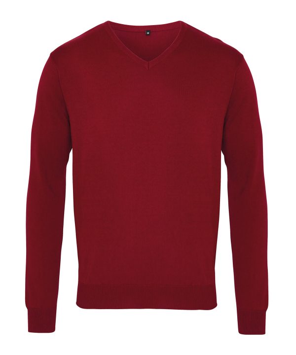 Premier V-Neck Knitted Sweater - Image 3