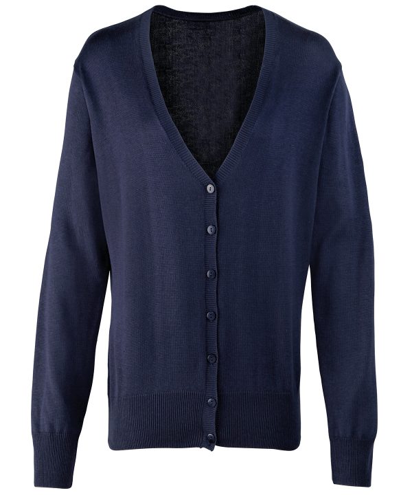 Premier Women`s Button-Through Knitted Cardigan - Image 5