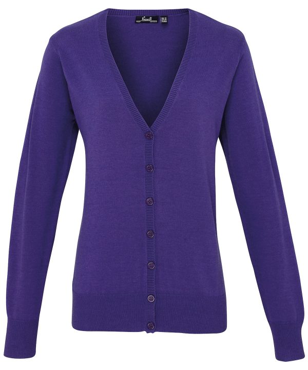 Premier Women`s Button-Through Knitted Cardigan - Image 6