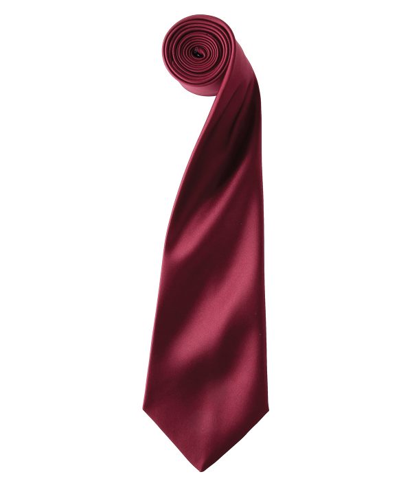 Premier Colours' Satin Tie - Image 6