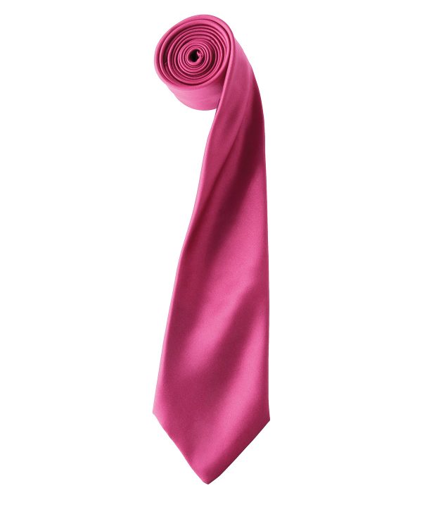 Premier Colours' Satin Tie - Image 11