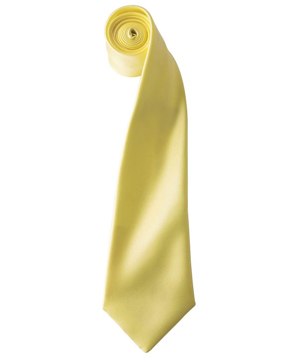 Premier Colours' Satin Tie - Image 14