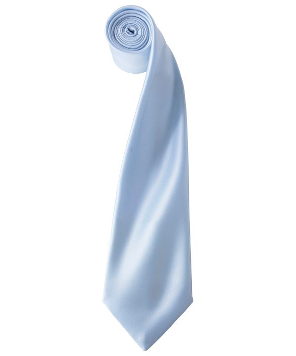 Premier Colours' Satin Tie - Image 13