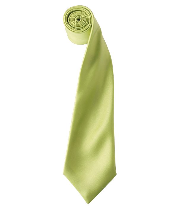 Premier Colours' Satin Tie - Image 16