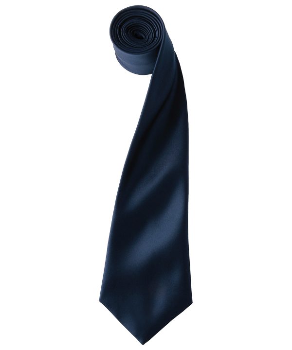 Premier Colours' Satin Tie - Image 20