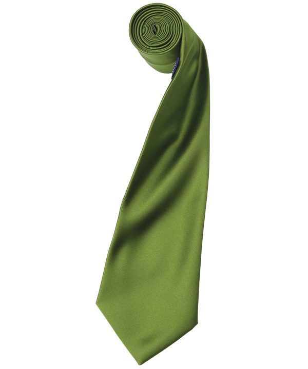 Premier Colours' Satin Tie - Image 21