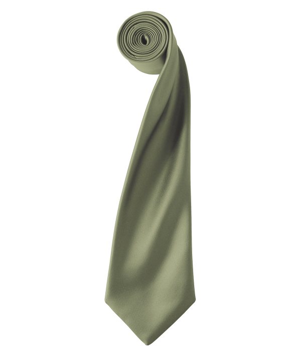 Premier Colours' Satin Tie - Image 22