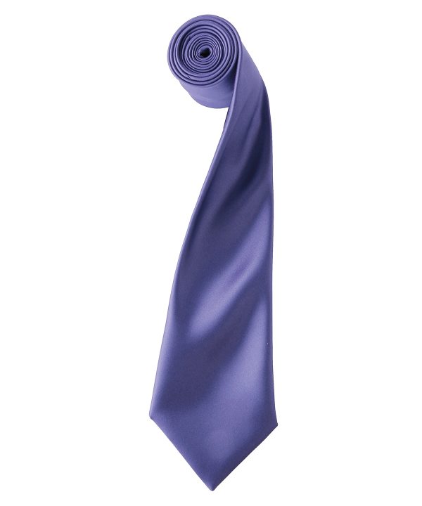 Premier Colours' Satin Tie - Image 25