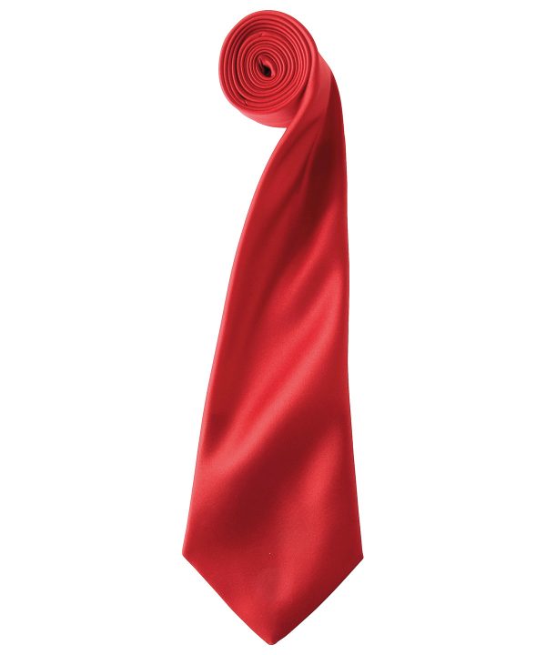 Premier Colours' Satin Tie - Image 26