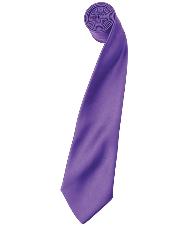 Premier Colours' Satin Tie - Image 27