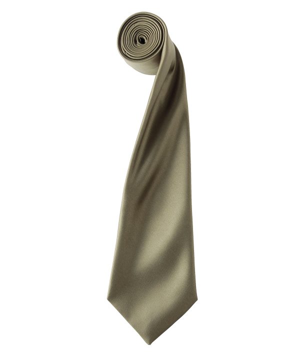 Premier Colours' Satin Tie - Image 29