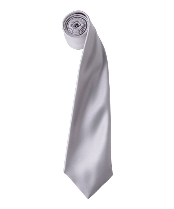 Premier Colours' Satin Tie - Image 31