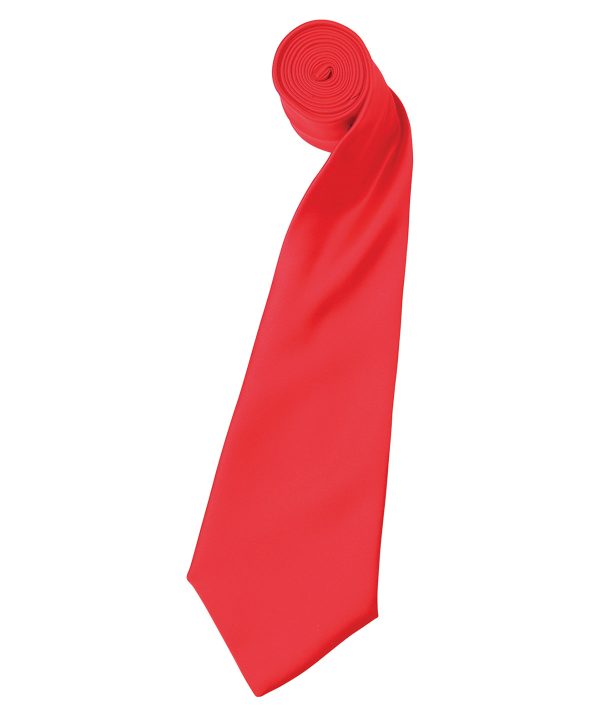 Premier Colours' Satin Tie - Image 33