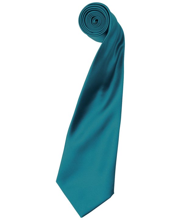 Premier Colours' Satin Tie - Image 35