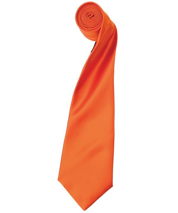 Premier Colours' Satin Tie - Image 36