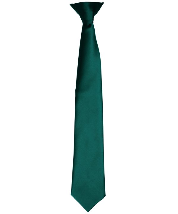 Premier Colours' Satin Clip Tie - Image 3